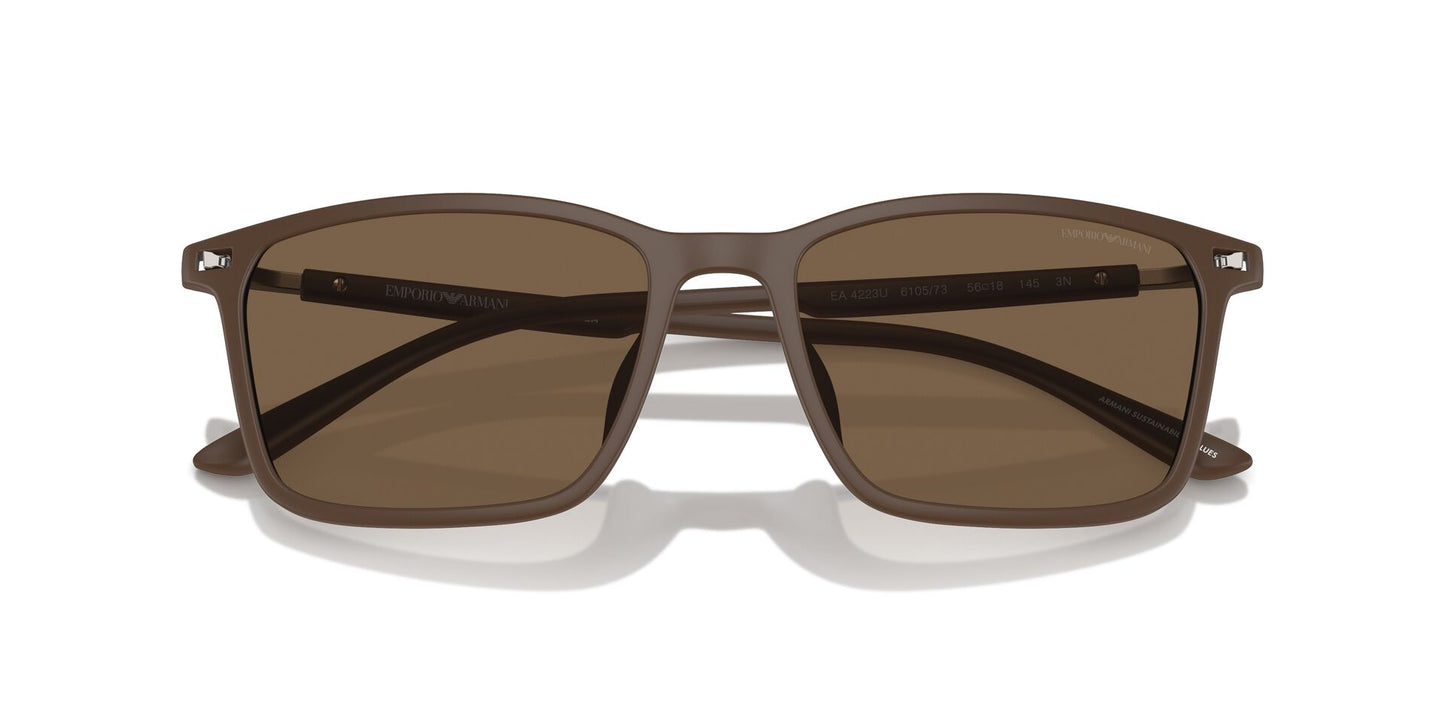 Lente Solar Emporio Armani EA4223U Café