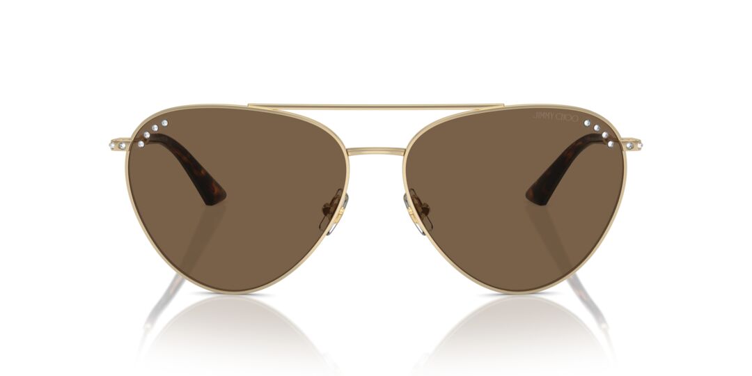 Lentes de Sol Jimmy Choo JC4002B Dorado