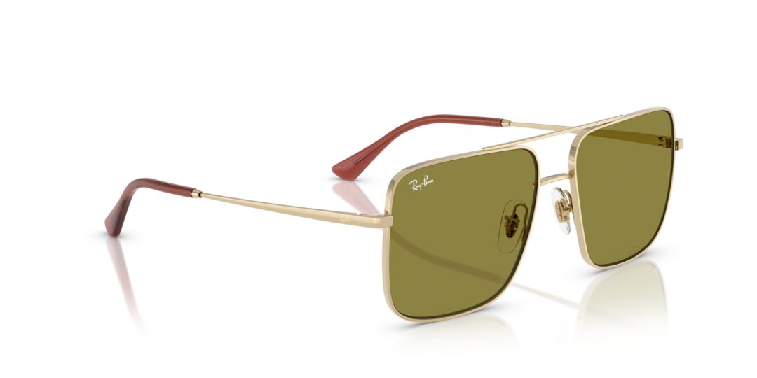Lentes de Sol Ray Ban RB3758 Ari Bio-Based Dorado