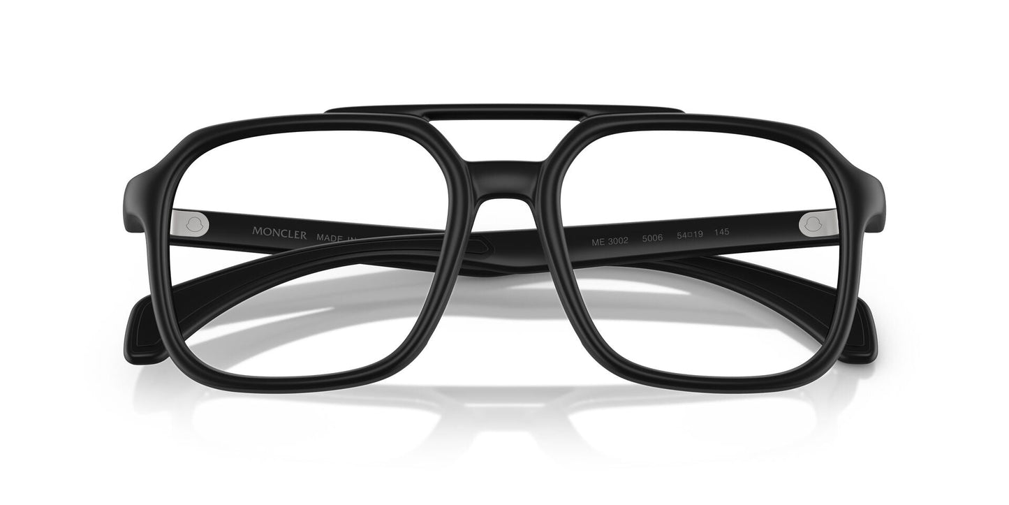 Lente Oftálmico Moncler ME3002 Negro