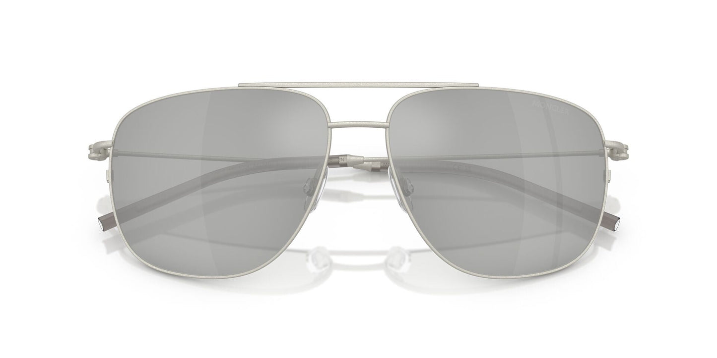 Lente Solar Moncler ME4004 Plata
