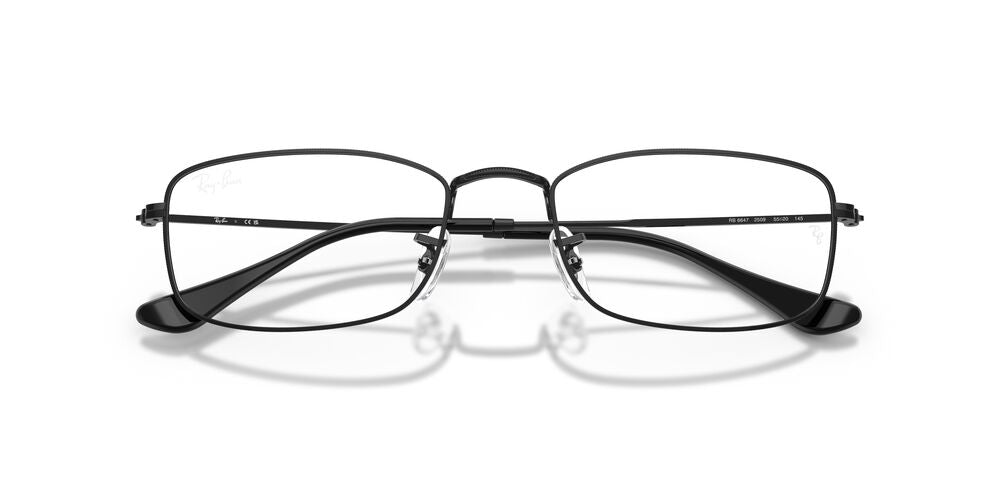 Lente Oftálmico Ray Ban RX6647 Negro