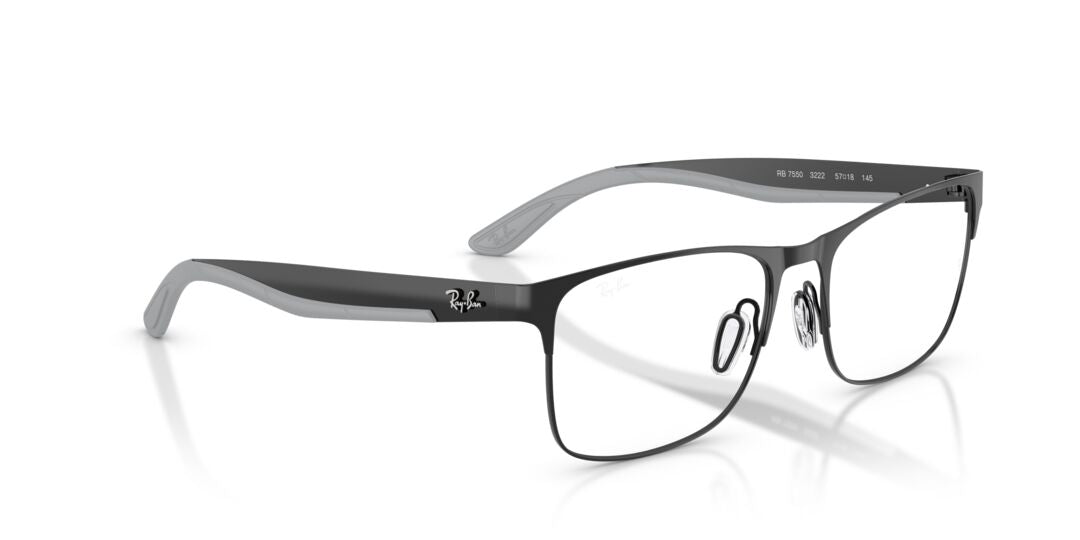Lente Oftálmico Ray Ban RX7550 Negro