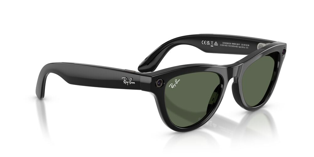 Lente Oftálmico Ray Ban Meta Skyler Gen. 2 Negro