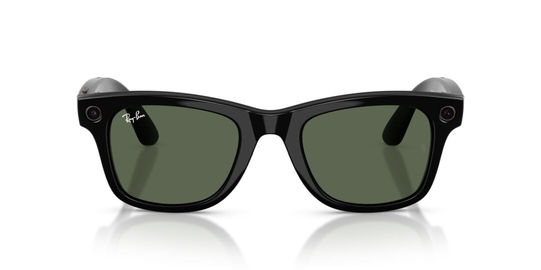 Lente Solar Ray Ban Meta Wayfarer L Gen. 2 Negro