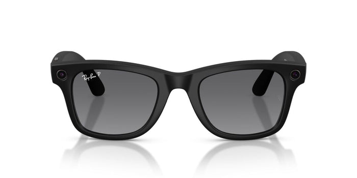 Lente Solar Ray Ban Meta Wayfarer L RW4012 Gen. 2 Negro