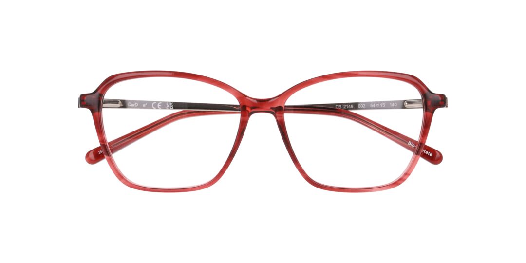 Lente Oftálmico D By D DB2149 Rojo