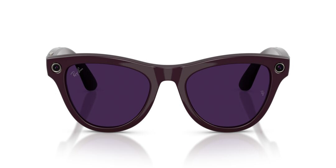 Lente Oftálmico Ray Ban Meta Skyler transitions Gen. 2 Vino