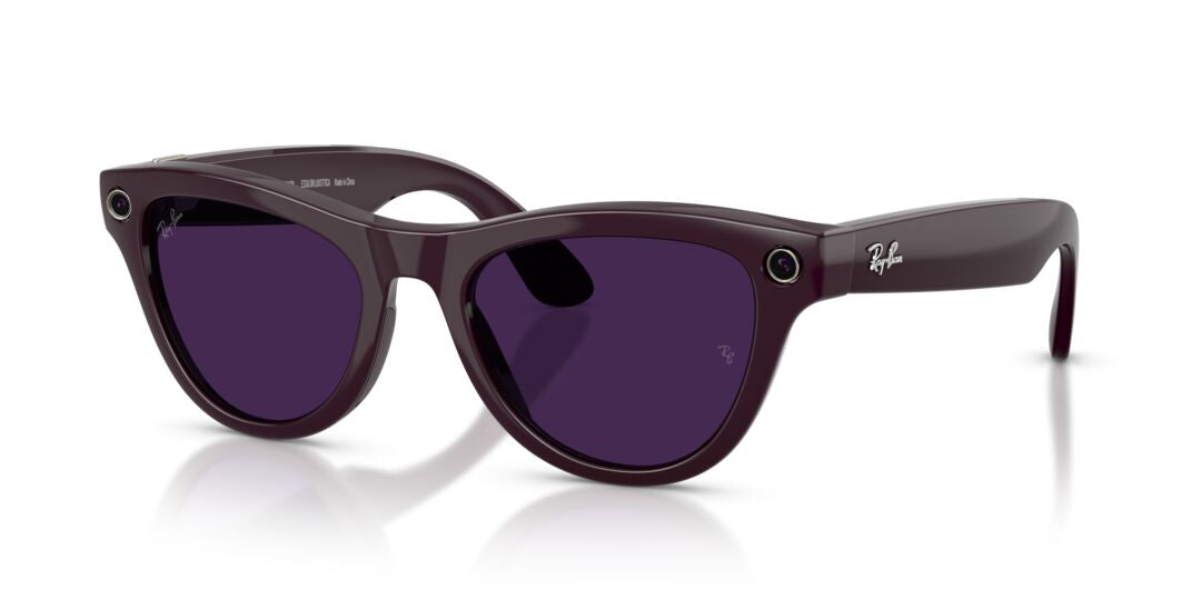 Lente Oftálmico Ray Ban Meta Skyler transitions Gen. 2 Vino