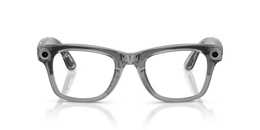 Lente Oftálmico Ray Ban Meta Wayfarer L Transitions® Gen. 2 Gris