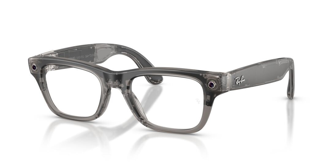 Lente Oftálmico Ray Ban Meta Blayzer Gen. 2 Gris
