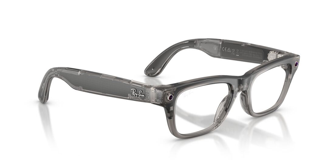 Lente Oftálmico Ray Ban Meta Blayzer Gen. 2 Gris