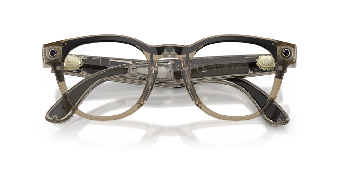Lente Oftálmico Ray Ban Meta Scriber Gen. 2 Beige