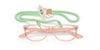 Lente Oftálmico Ray Ban Kids Star Wars™ - Grogu Mini New Wayfarer Rosa