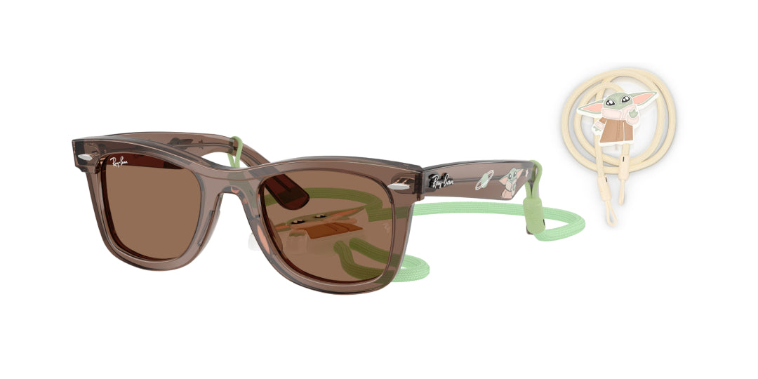 Lentes de Sol Ray Ban Kids 0RJ9140S Café