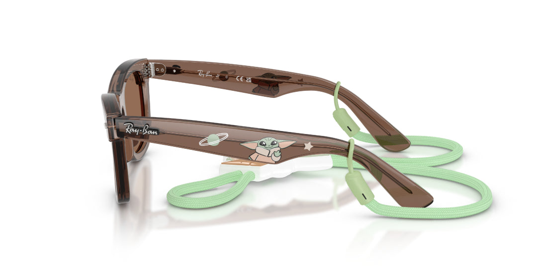 Lentes de Sol Ray Ban Kids 0RJ9140S Café