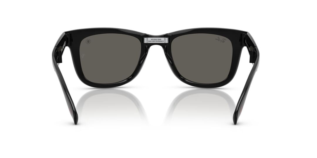 Lentes de Sol Ray Ban RB4105 MARVEL© - Spiderman Wayfarer Folding Negro