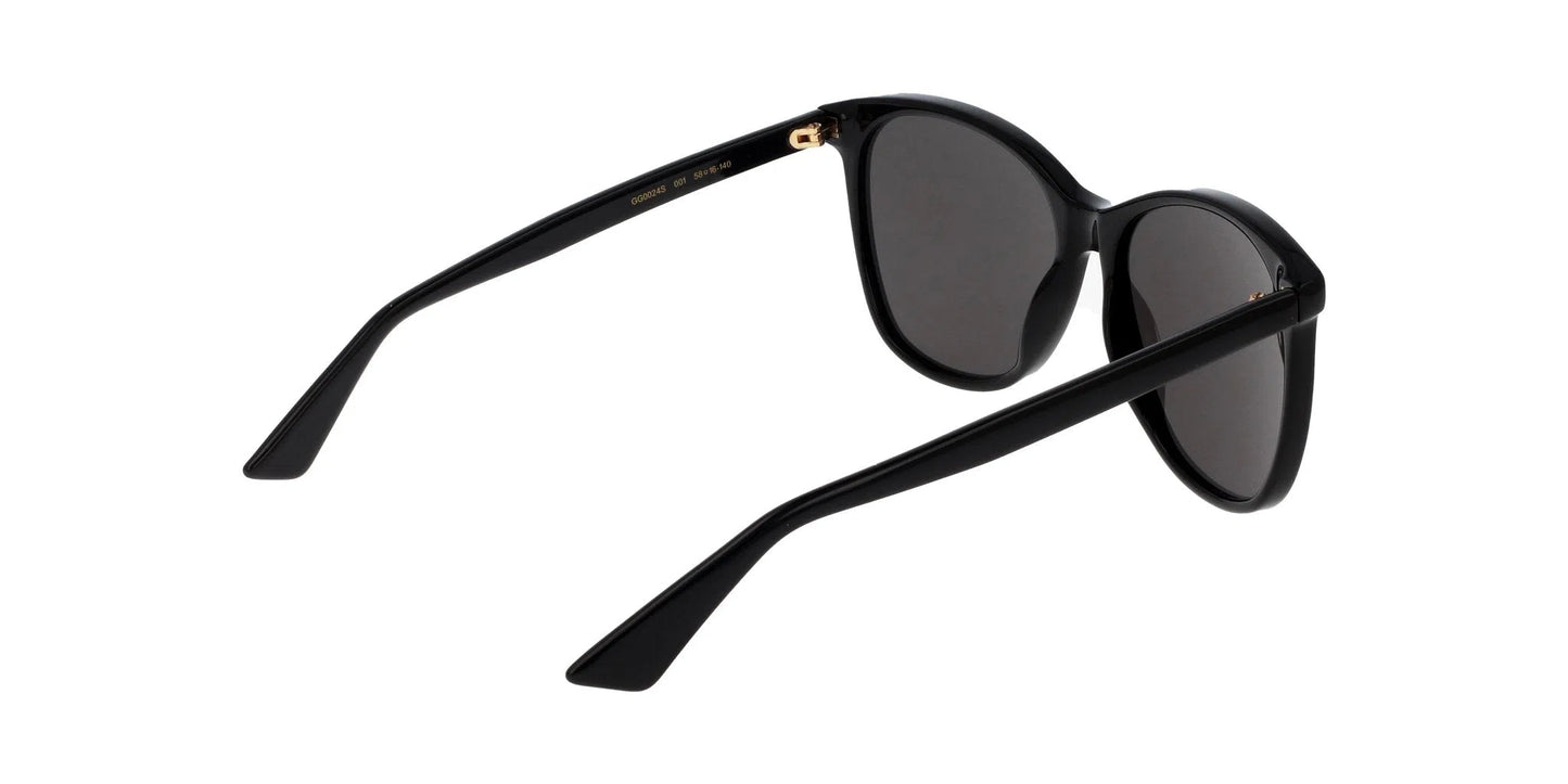 Lentes de Sol Gucci GG0024S Negro-Ópticas LUX, Ve Más Allá