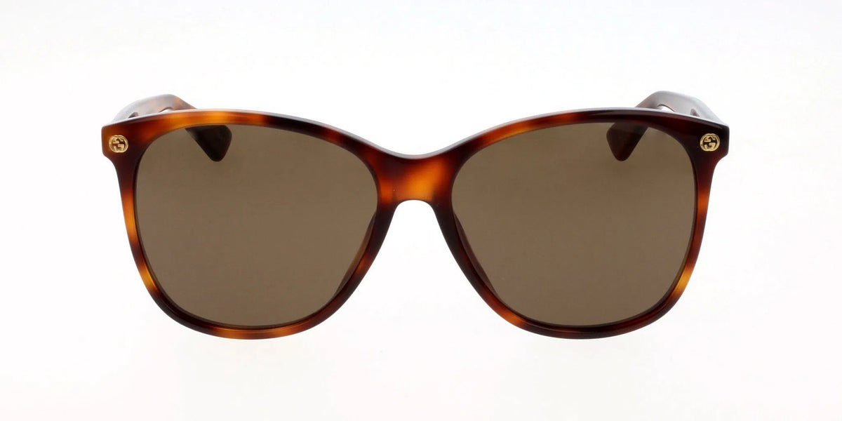 Lentes de Sol Gucci GG0024S Havana-Ópticas LUX, Ve Más Allá