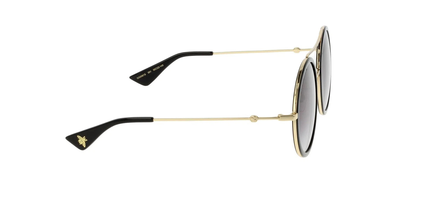 Lentes de Sol Gucci GG0061S Negro-Ópticas LUX, Ve Más Allá