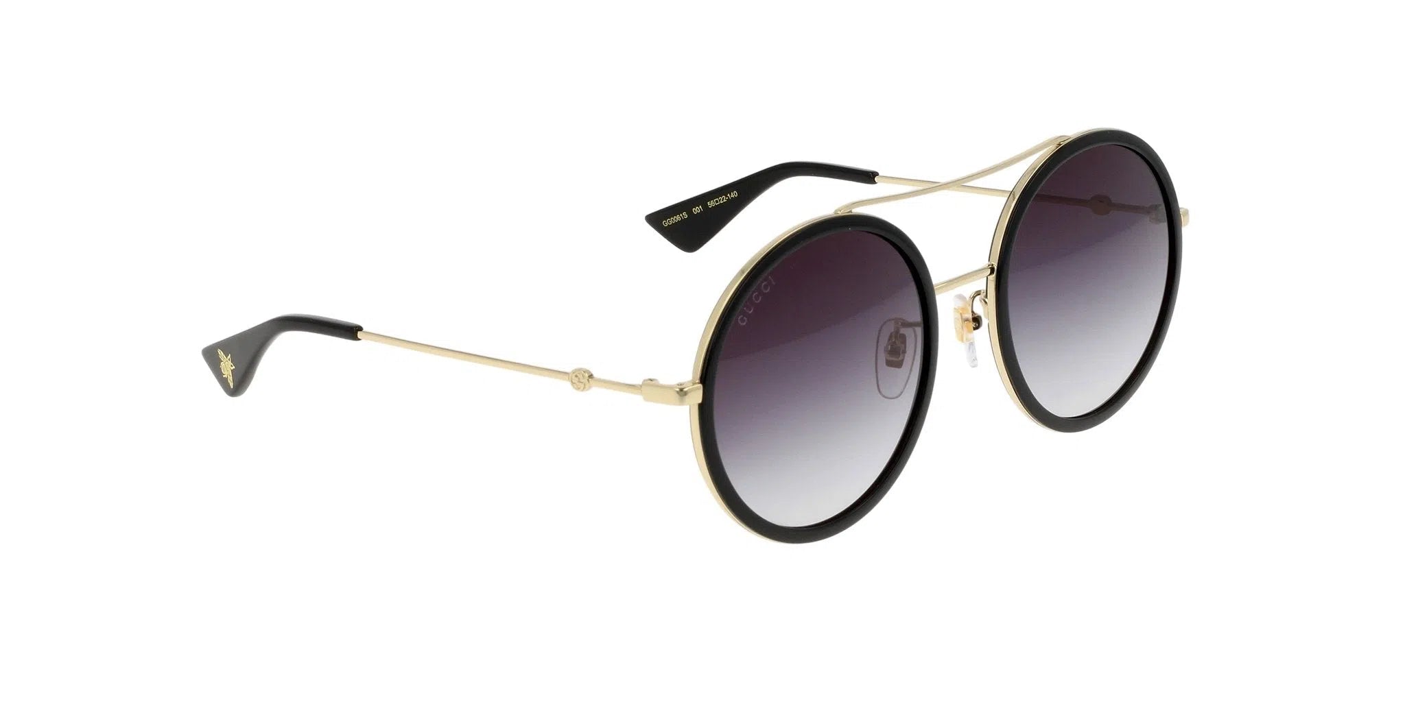 Lentes de Sol Gucci GG0061S Negro Opticas LUX Ve Mas Alla