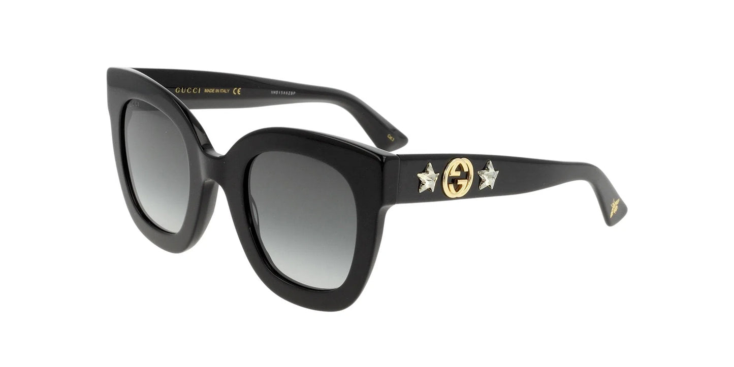 Lentes de Sol Gucci GG0208S Negro-Ópticas LUX, Ve Más Allá