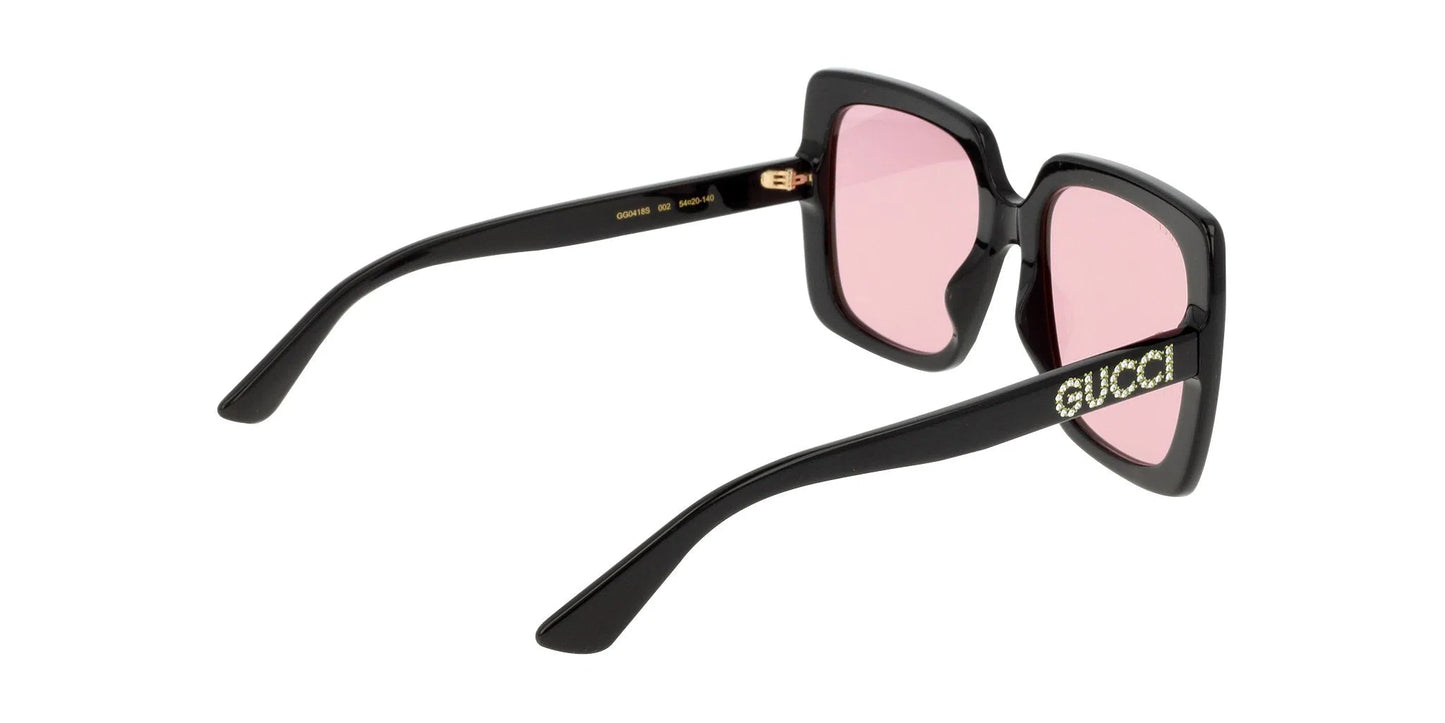 Lentes de Sol Gucci GG0418S Negro-Ópticas LUX, Ve Más Allá