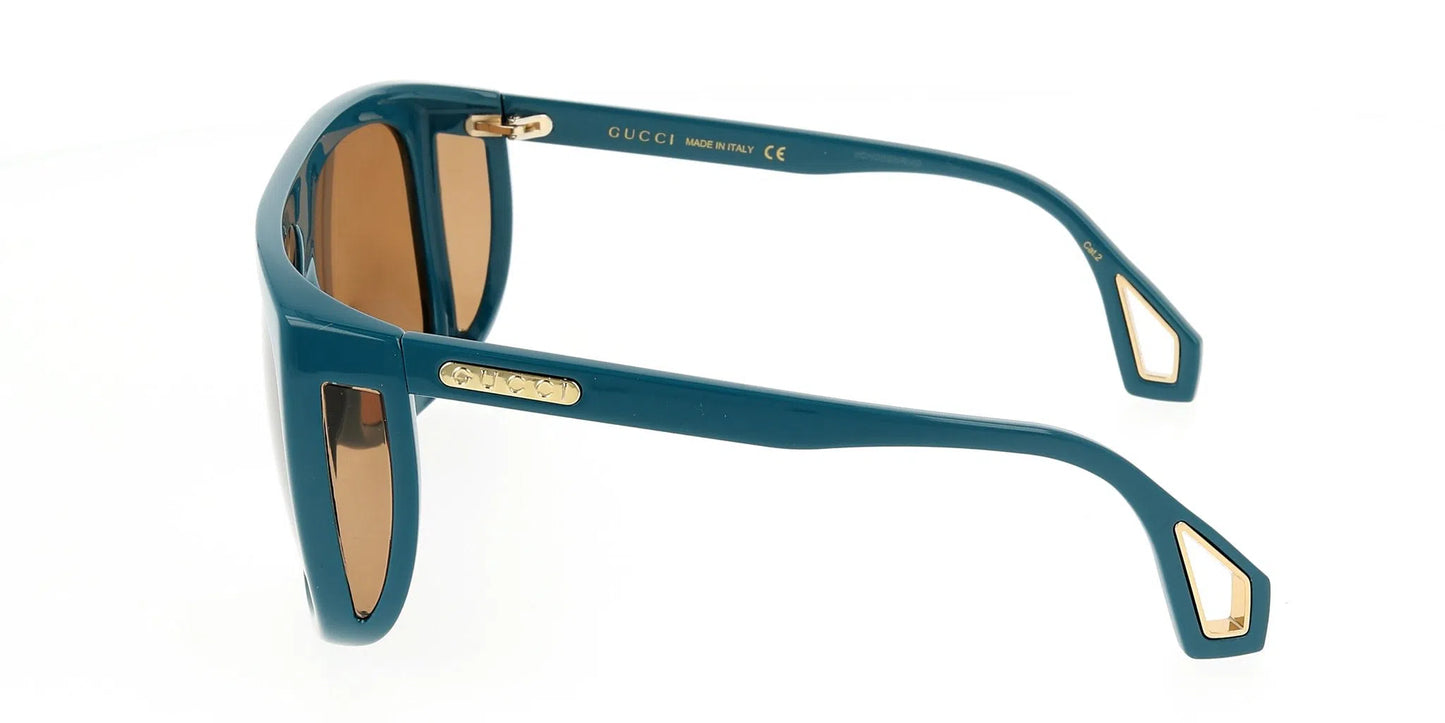 Lentes de Sol Gucci GG0467S Azul-Ópticas LUX, Ve Más Allá