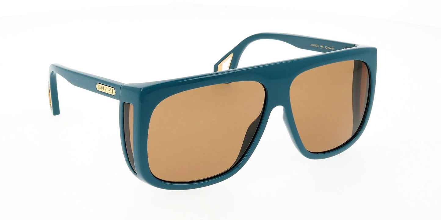 Lentes de Sol Gucci GG0467S Azul-Ópticas LUX, Ve Más Allá