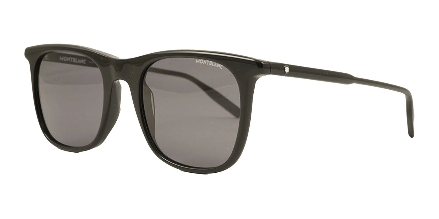 Lentes de Sol Montblanc MB0008S Negro-Ópticas LUX, Ve Más Allá