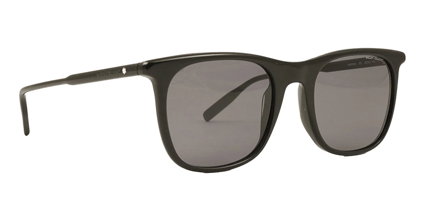 Lentes de Sol Montblanc MB0008S Negro-Ópticas LUX, Ve Más Allá