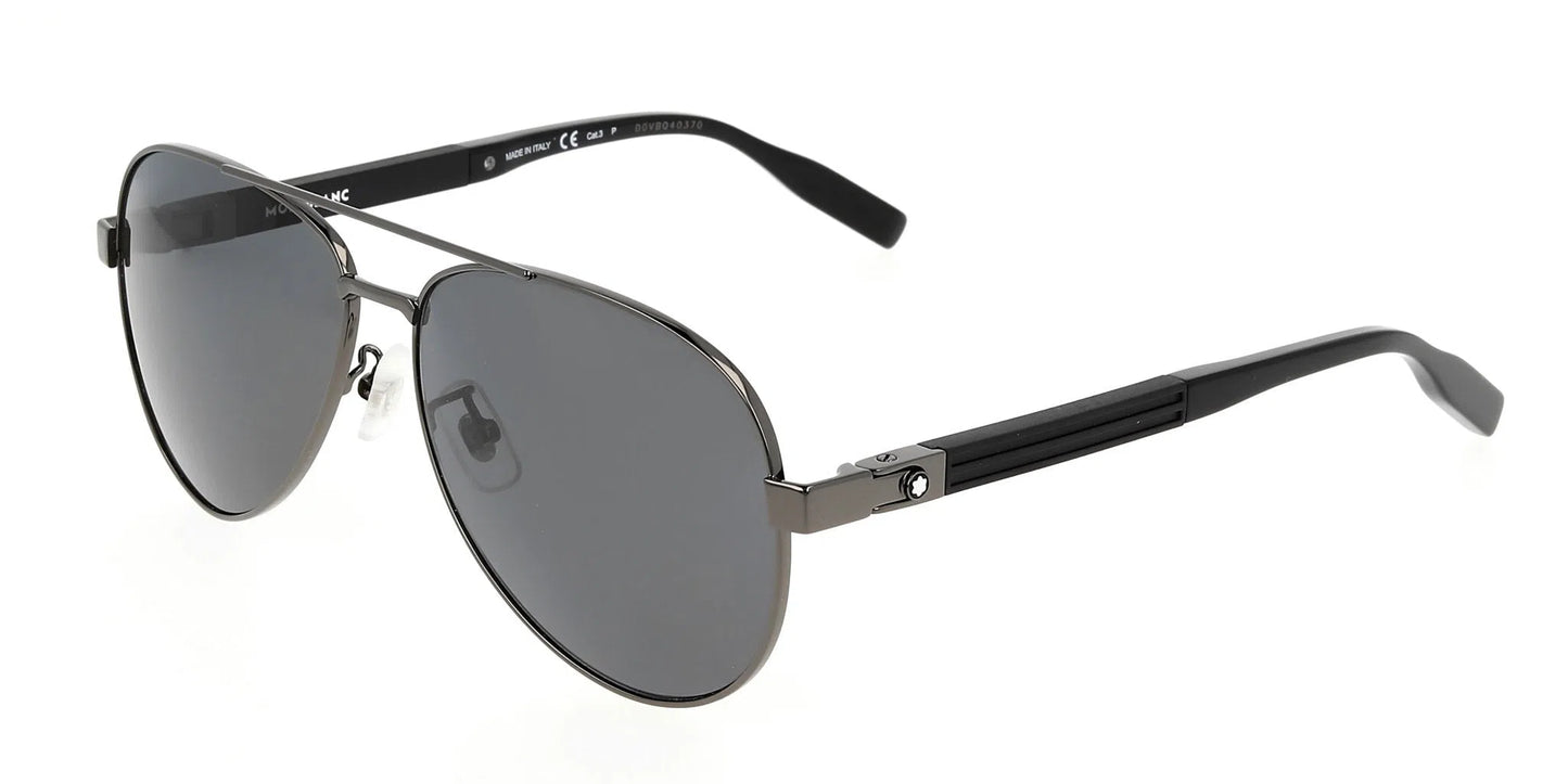 Lentes de Sol Montblanc MB0032S Negro-Ópticas LUX, Ve Más Allá