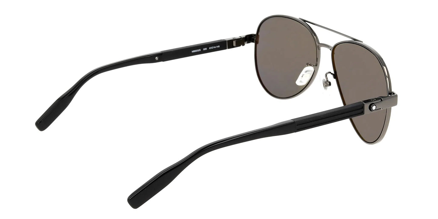 Lentes de Sol Montblanc MB0032S Negro-Ópticas LUX, Ve Más Allá