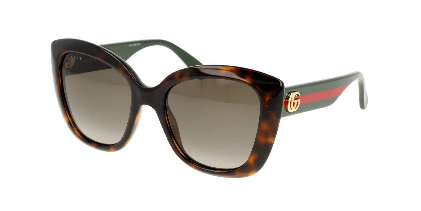 Lentes de Sol Gucci GG0860S Havana-Ópticas LUX, Ve Más Allá