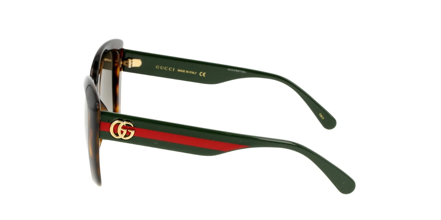 Lentes de Sol Gucci GG0860S Havana-Ópticas LUX, Ve Más Allá