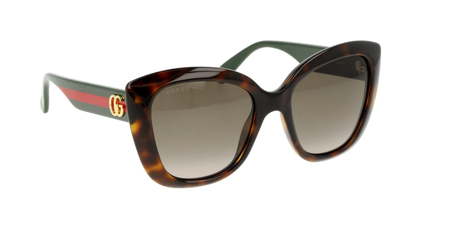 Lentes de Sol Gucci GG0860S Havana-Ópticas LUX, Ve Más Allá