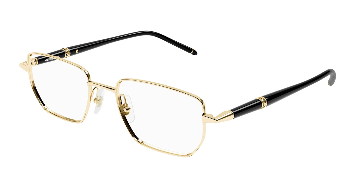 Lente Oftálmico Montblanc MB0347O Dorado