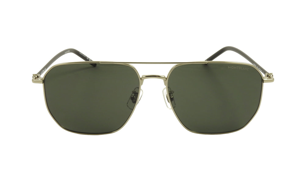 Lentes de Sol Montblanc MB0367S Plata