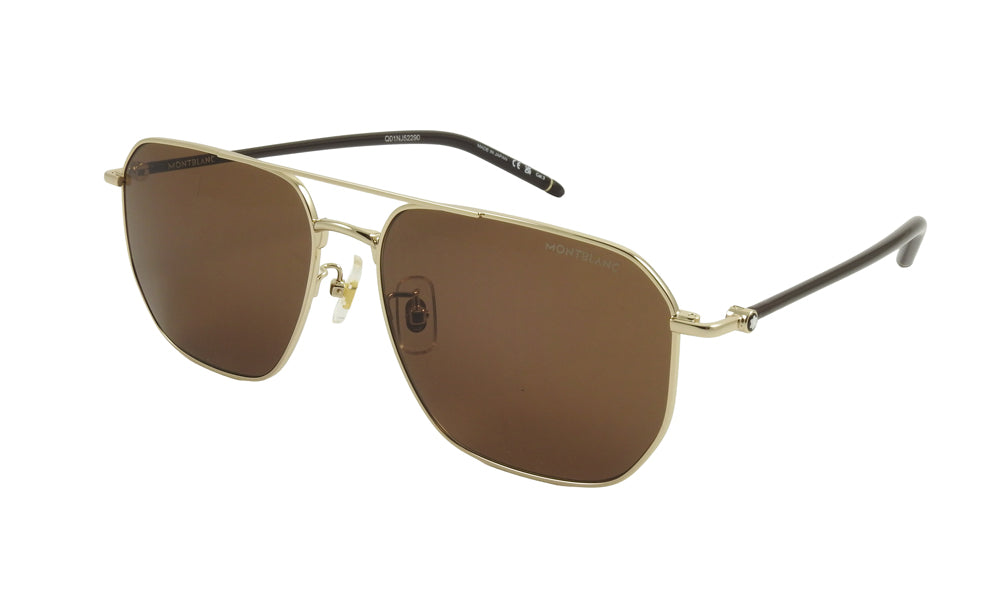 Lentes de Sol Montblanc MB0367SA Dorado