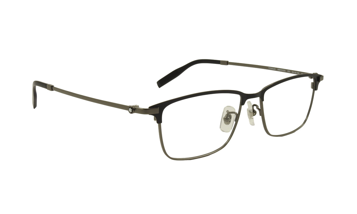 Lente Oftálmico Montblanc MB0374OA Negro