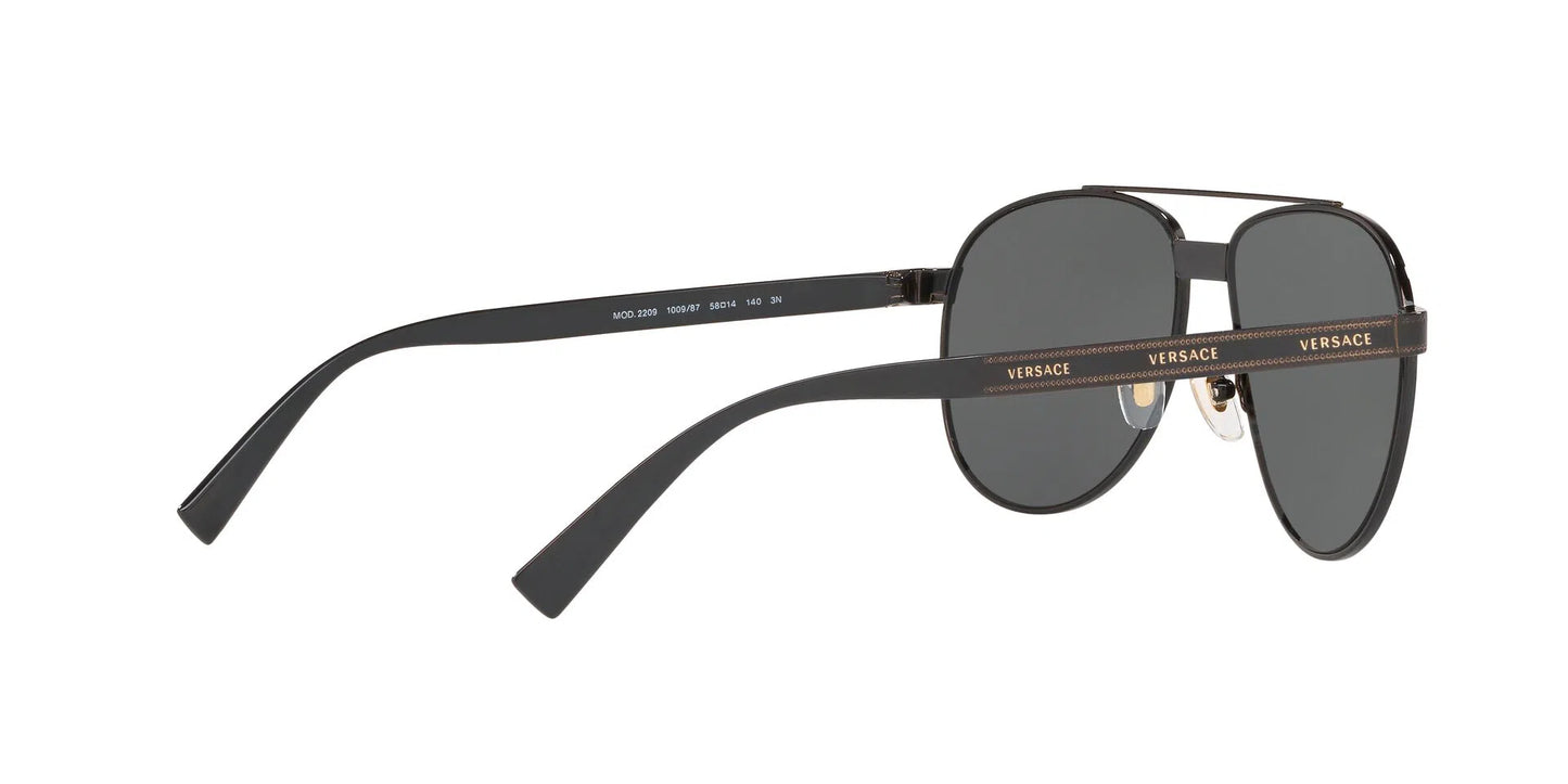 Lentes de Sol Versace VE2209 Negro-Ópticas LUX, Ve Más Allá