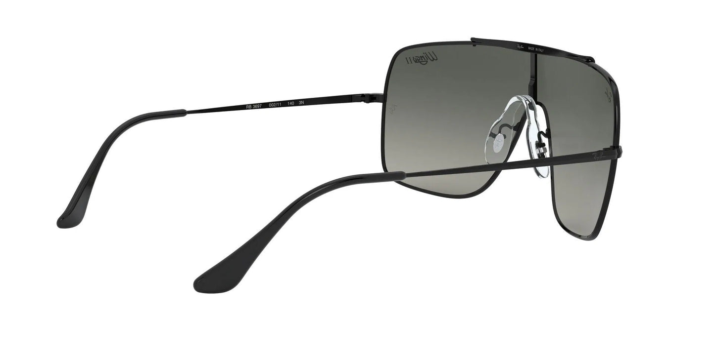 Lentes de Sol Ray Ban RB3697 Wings II Negro-Ópticas LUX, Ve Más Allá