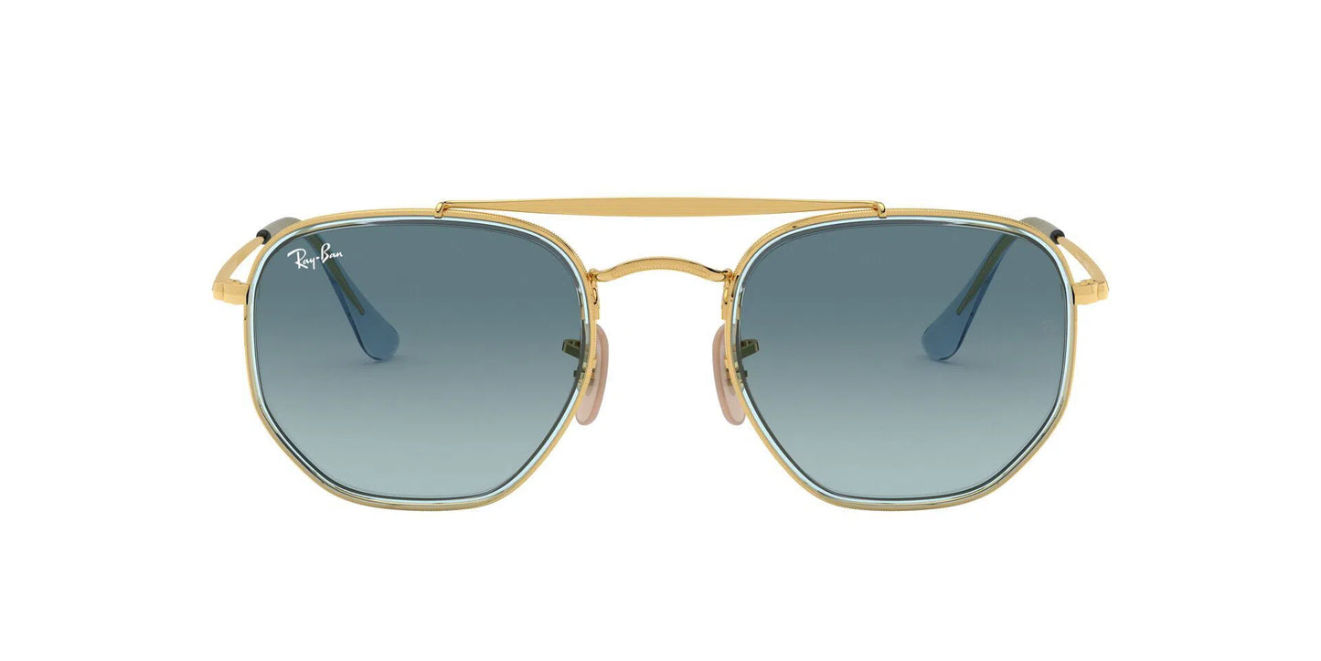 Lentes de Sol Ray Ban RB3648M The Marshal II Dorado-Ópticas LUX, Ve Más Allá