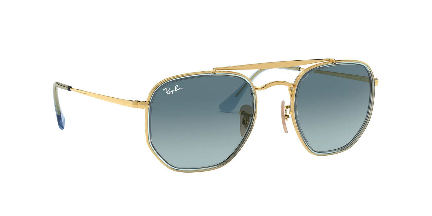 Lentes de Sol Ray Ban RB3648M The Marshal II Dorado-Ópticas LUX, Ve Más Allá