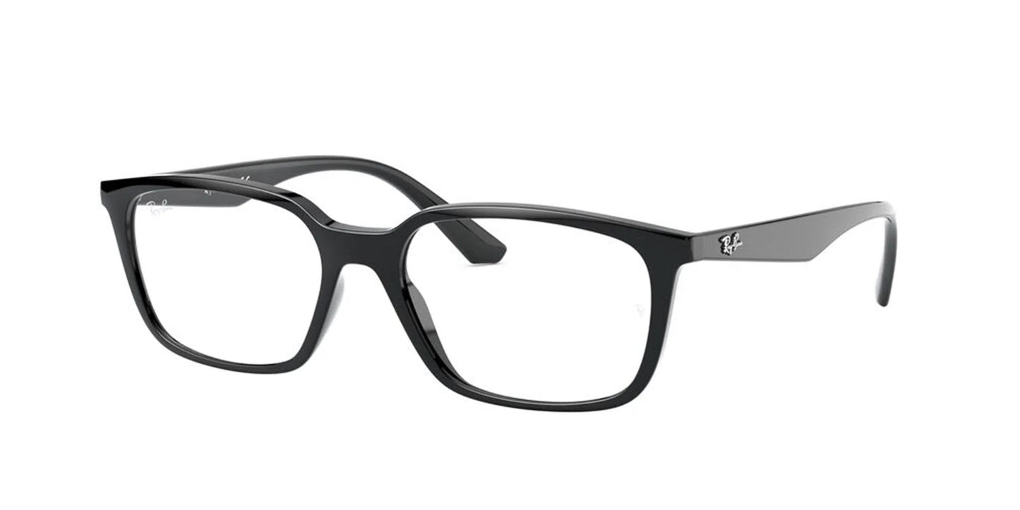 Lente Oftálmico Ray Ban RX7176 Negro-Ópticas LUX, Ve Más Allá