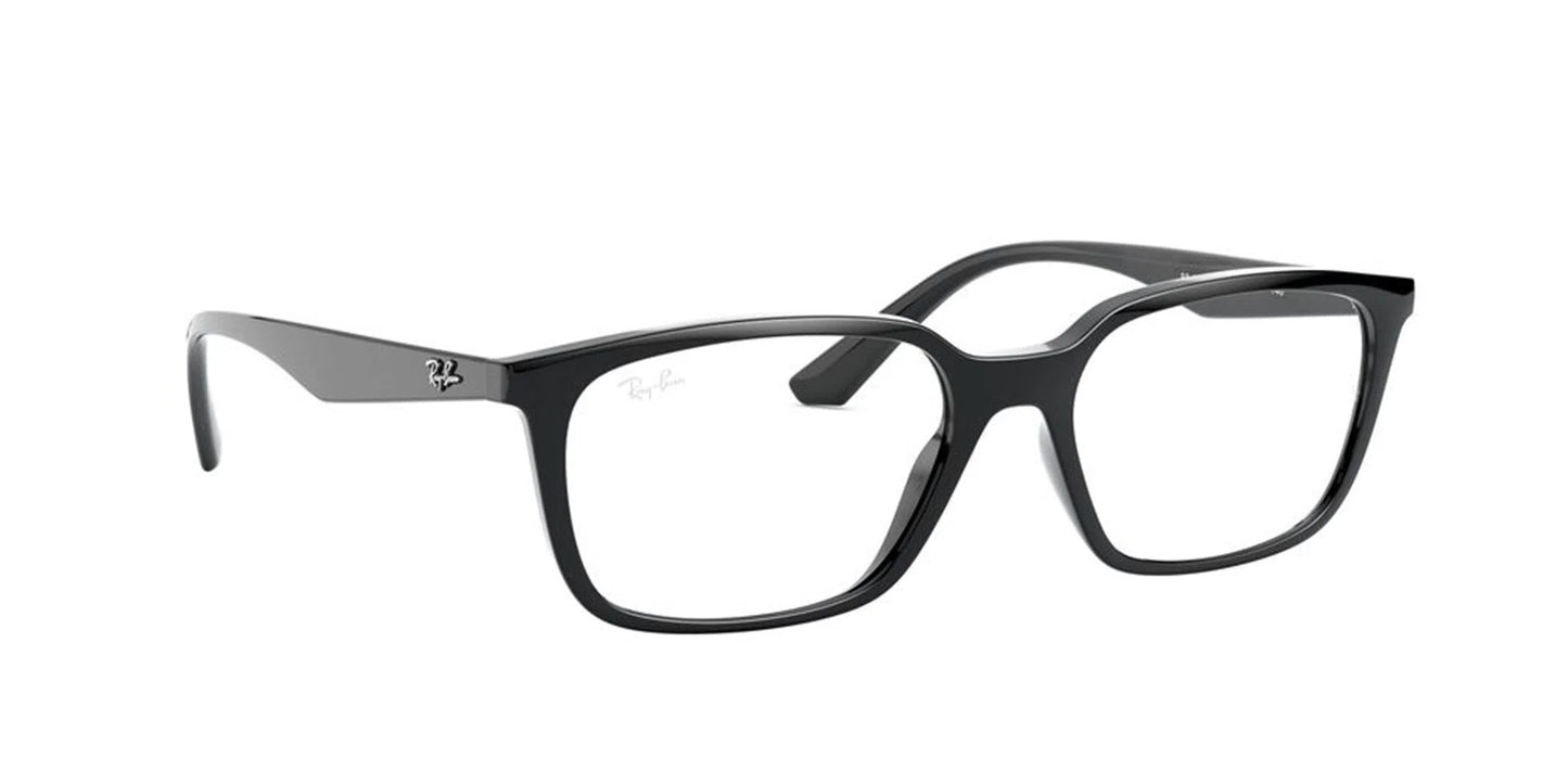 Lente Oftálmico Ray Ban RX7176 Negro-Ópticas LUX, Ve Más Allá