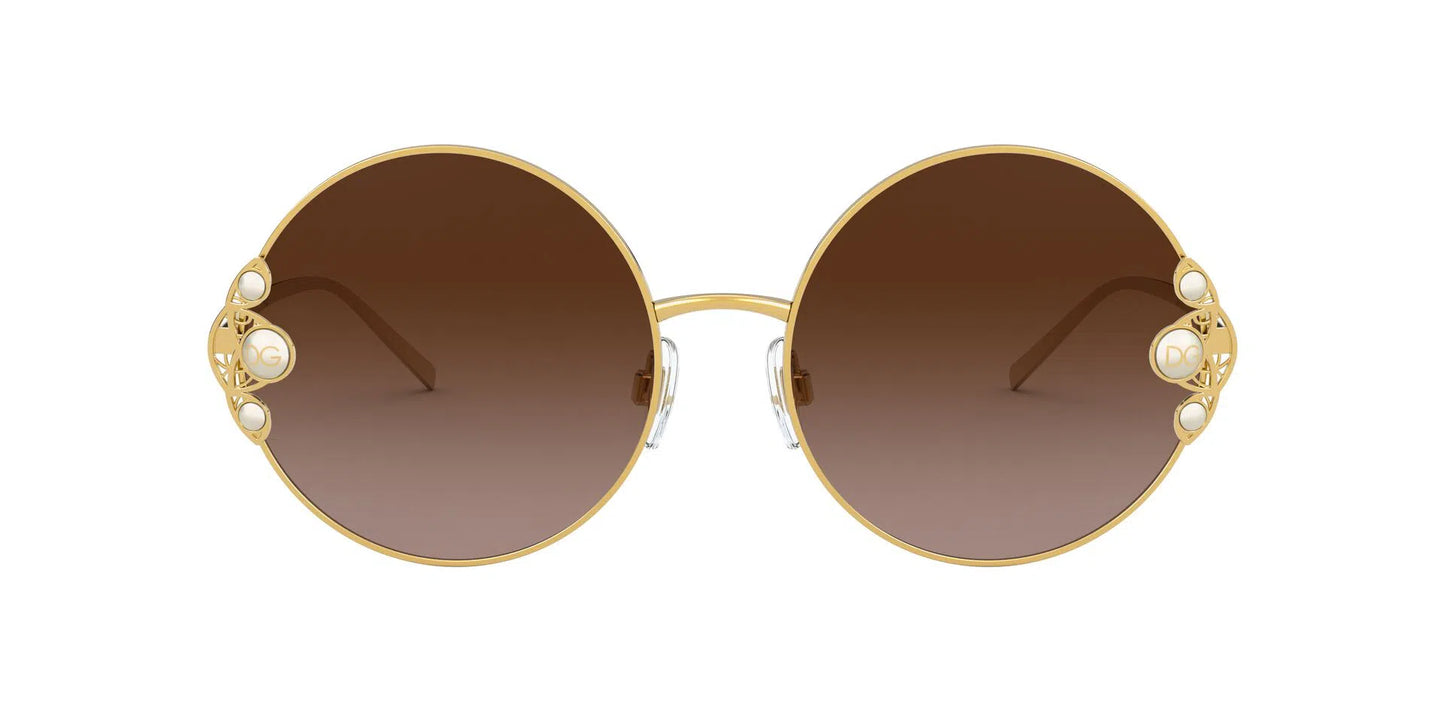 Lentes de Sol Dolce Gabbana DG2252H Dorado-Ópticas LUX, Ve Más Allá