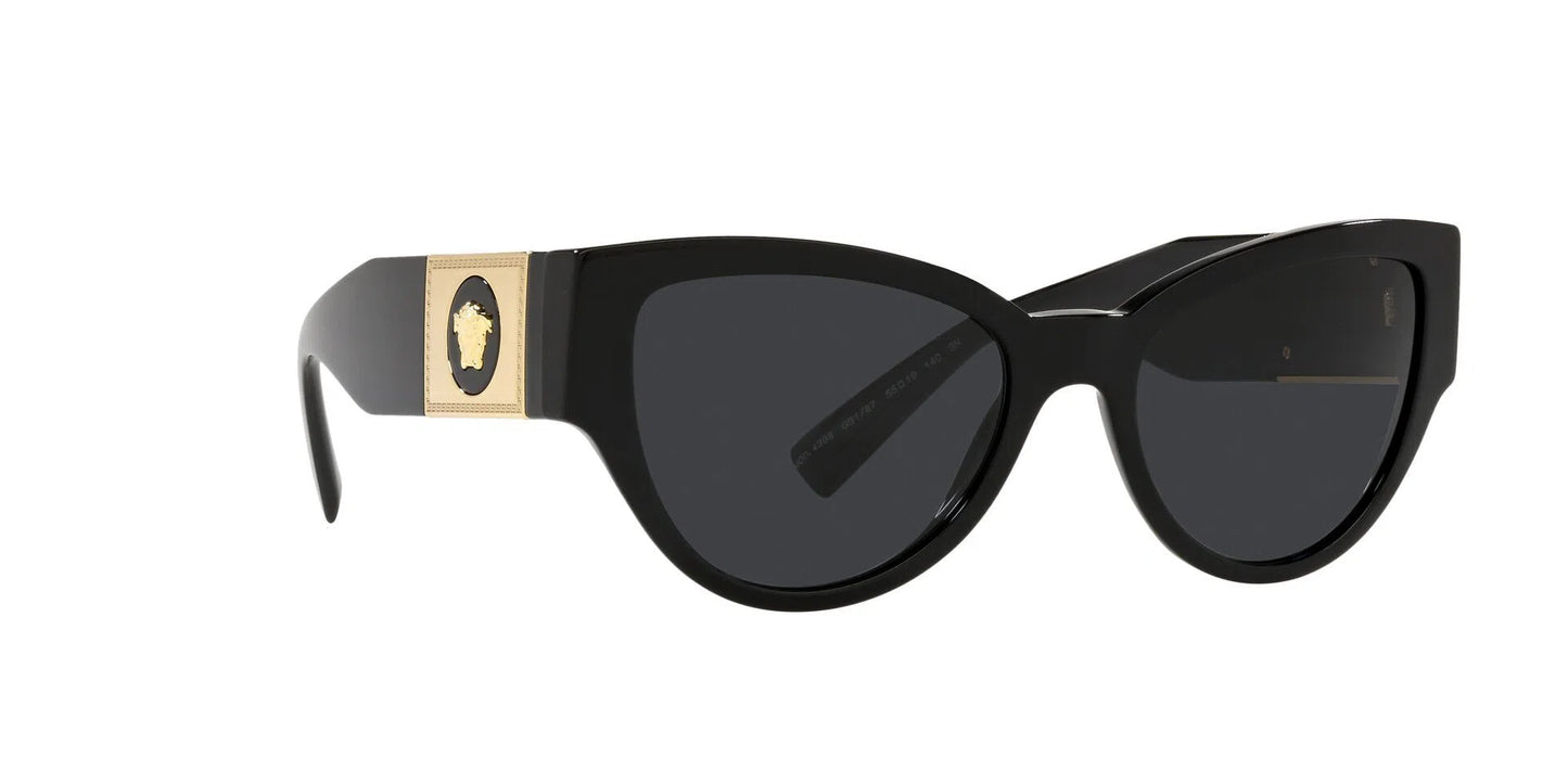 Lentes de Sol Versace VE4398 Negro-Ópticas LUX, Ve Más Allá