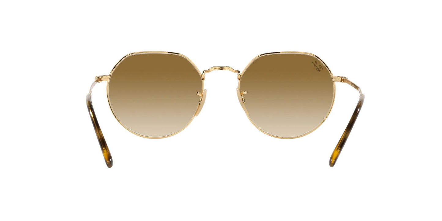 Lentes de Sol Ray Ban RB3565 Jack Dorado-Ópticas LUX, Ve Más Allá