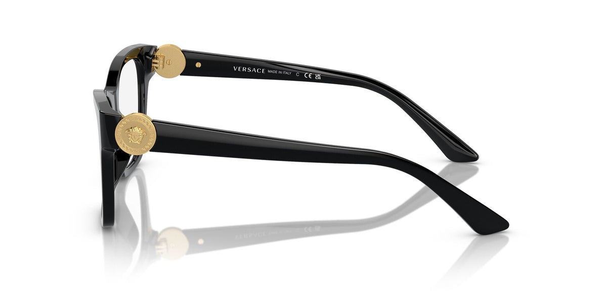 Lente Oftálmico Versace VE3341U Negro